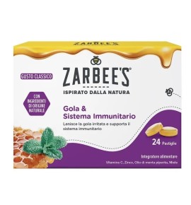 ZARBEE'S GOLA E SISTEMA IMMUNITARIO 24 PASTIGLIE INTEGRATORE ALIMENTARE